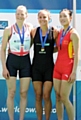 Ruth Walczak silver in the lightweight singles scull final of the Rowing World Cup regatta