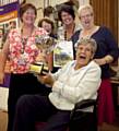 Yew Court residents – one of last year’s winners – celebrate their success