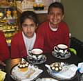 Heybrook School pupils visit the CommuniTea rooms 