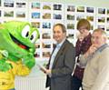 Springy; Gerry Sammon, Editor Rochdale Observer; Jo Munro, Rochdale Sixth Form College; Frank Harrison, Chairman of Rochdale & District Camera Club