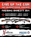 Greater Manchester Police are appealing for people to ‘Give up the Gun’ with a 2 week amnesty for the surrender of firearms and ammunition