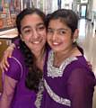 Atiya and Ambreen enjoying a brilliant end of term disco
