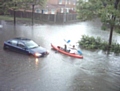 Flooding in Wilton Grove, Heywood in 2014
