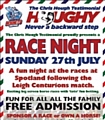 Hornets Race Night 