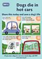 Remember dogs die in hot cars. If it's 22 degrees outside it can reach 47 degrees inside your vehicle