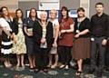 Michele Bennion, Kathryn Andrew, Elaine Stone, Mayor Carol Wardle, Janice Maslen, Linda Fisher, Wendy Meston, Keith Walker