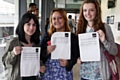 Rochdale Sixth Form College A-level students, Amy Doyle, Megan Skelcher and Emily Simms