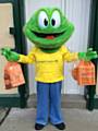 When it comes to packing shopping bags, Springy the Hospice Frog is pretty useless which is why he needs your help! 