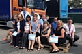 Back: Steve Holt, Duncan Williams, George Coale, Andy Lowe, Chris Ainley, James Nuttall<br /> 
Front: Kathryn Nuttall, Sharon Bebb, Tracy Whitworth, Karen Murray, Francie Harris and Jane Nuttall