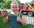 Plant pot decorating at Alkrington Moss Community Base