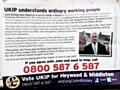 UKIP election leaflet