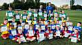 Rochdale AFC community coaches delivered a free football coaching session for children aged 4 to 11 and of all abilities 