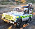 Rossendale and Pendle Mountain Rescue Team four-wheel-drive ambulance