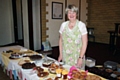 Jacqui Carmichael - whose husband Stuart has cavernoma - at Smithy Bridge Methodist Church coffee morning