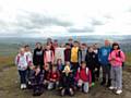 Whitworth Community High School Year 7 students hike to the top of Pendle Hill