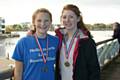 Molly Archbold and Hannah Lowe - WJ15 Double Sculls Winners