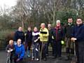 Volunteers at St. Paul’s Church Hall car park 