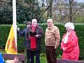 John Kay reads the Proclamation