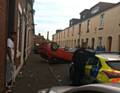 Stolen car turn upside down on Maldon Street