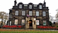 One of the two Lancashire Flags and Flag Pole were stolen from the front of Hare Hill House 