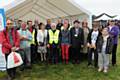 Petrus Incredible Edible Rochdale with the Mayor Surinder Biant and Mayoress Cecile Biant