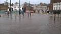 Flooding in Rochdale Town Centre