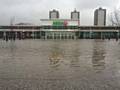 Asda, Rochdale after it was badly hit by the floods