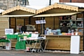 Market, pictured on the site of the old 'Black Box', will operate Thursday, Friday and Saturday at Lord Square