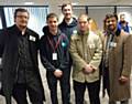 Gavin Rushworth, Leon Hollinrake, Will Adams, Mark Coughlin from NHS Youth Forum, Mohammed Sarwar 
