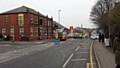 Littleborough crash scene outside of Murco Petrol Station