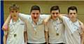 Hollingworth Academy Year 8 boys celebrate their Indoor Rowing Success