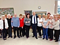 Simon Danczuk with volunteers at Butterworth Hall