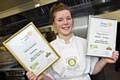 Winner of the RIBI Young Chef Competition held at Hopwood Hall College, Robyn Halcrow