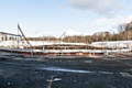 Gas holder at former Rochdale Gasworks dismantled