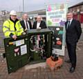 Tony Gaffey, Openreach,  Councillor Peter Williams, Garry Rooney, Openreach, Tony Morgan, BT