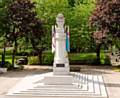 A beacon lit in Rochdale Memorial Gardens on the anniversary of VE day will be one of just 100 across the UK