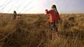 Walking through squelchy mud on the moors

