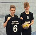 Harry Thorpe and Josh McDaid invited to attend the U16 North West Regional Handball Academy