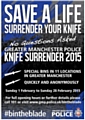 ‘Save a Life, Surrender Your Knife’