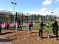 New outdoor gym equipment for Heybrook Primary School