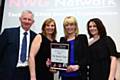 Martin Murphy, Service Manager of the Sunrise Team; Sheila Taylor MBE, CEO of National Working Group; Julie Daniels, Head of Advice & Screening at Rochdale Borough Council; Detective Sergeant Kirsty Simcox of the Sunrise Team