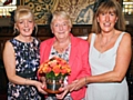 Joy Whitworth and Wendy Mills with Rochdale Woman of the Year 2015, Joan Davies (centre)