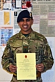 Colour Sergeant Rahees Ramzan