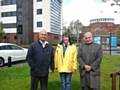 Ghulam Rasul Shahzad, Christine Mathewson and Councillor Mohammed Zaman
