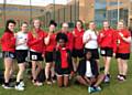 St Cuthbert's Year 10 girls Rounders Team
