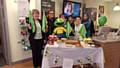 The Specsavers Rochdale team celebrate their anniversary