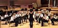 Rochdale Music Service Junior Wind Band perform at the National Concert Band Festival