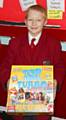 Thomas Stott who won the Top Trumps competition 