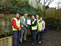 Certificate presented to Bob Furnell, The Littleborough Adopt a Canal Group, by Paul Bowerman Canal & River Trust Rochdale Canal Manager