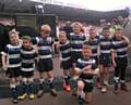 Mayfield under 9s at Newcastle United's St James Park